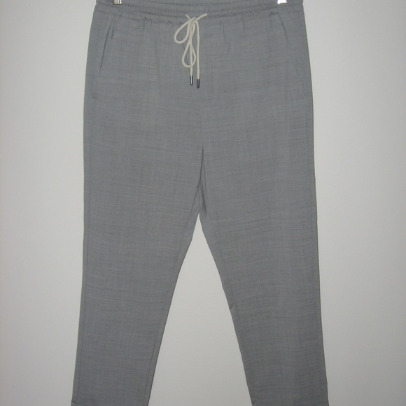 BERWICH Elastic Waist Cuffed Pant/Straight Leg - Picture 1 of 6